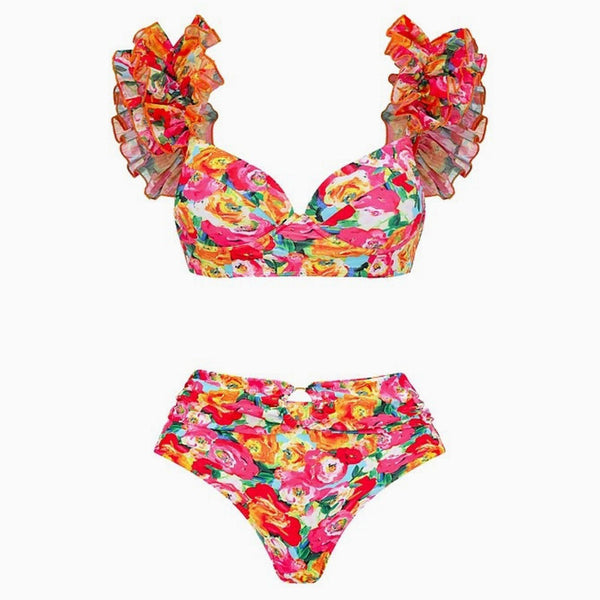 Sunny Floral Print Baby Bra |32-36| #2022