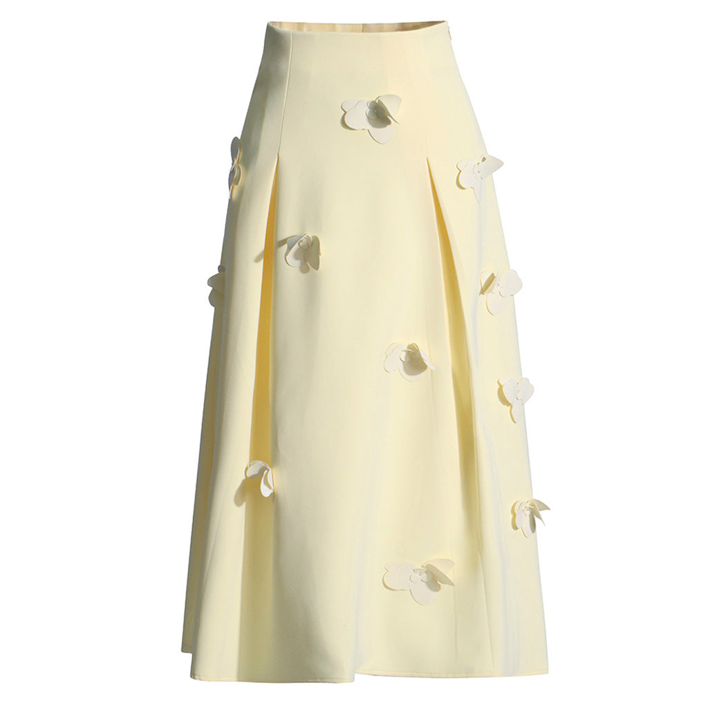 A line midi skirt 3d best sale