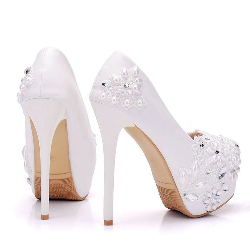 Buy The White Pole Pink Crystal & Glittery Pencil Heel Fashion Stiletto  heels Sandals for Women & Girls latest Collection & stylish Comfortable  Party Casual at Amazon.in